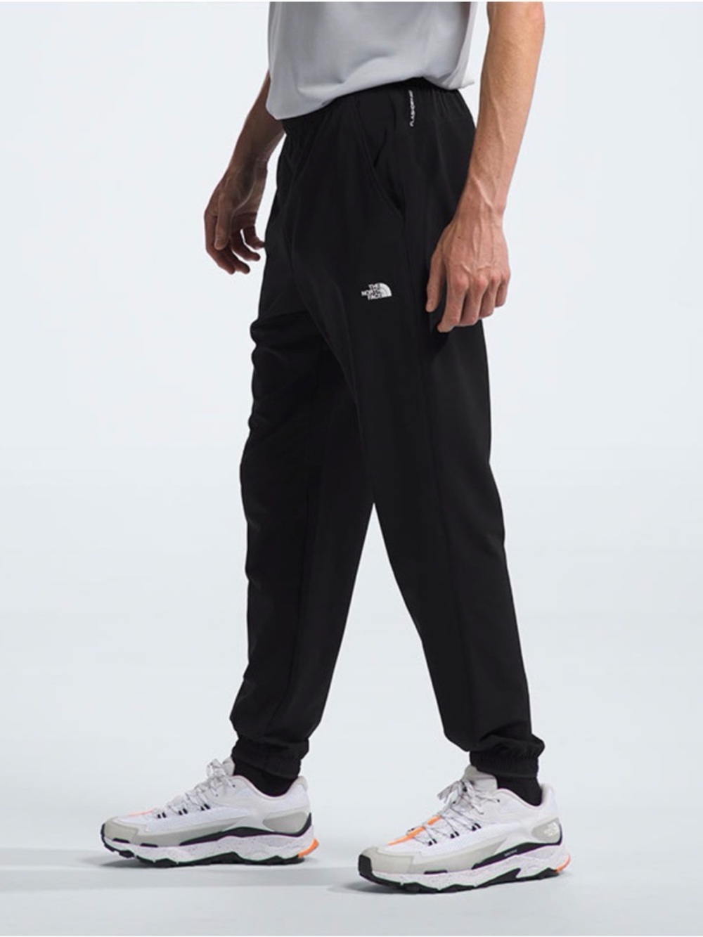 The North Face Black Men's Athletic Joggers with Logo